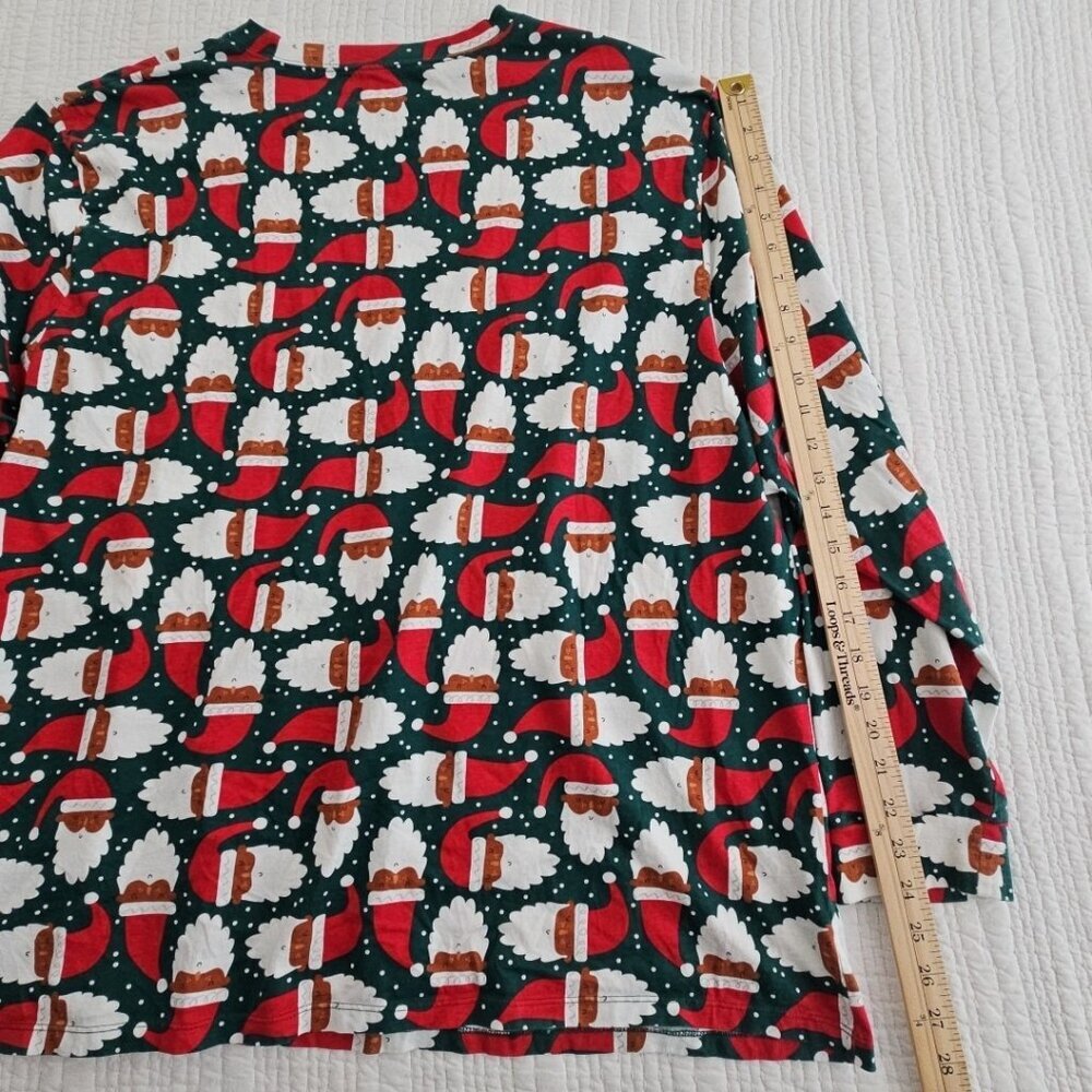 PJ Place Unisex Christmas Santa 100% Cotton Top Pajama‎ Size XXXL Comfort NWOT - Picture 13 of 16